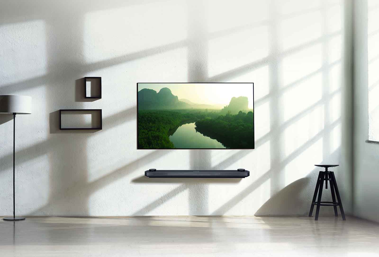 Lg signature oled tv w7 top